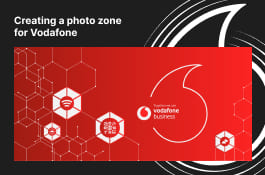 Creating a photo zone for Vodafone
